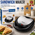 National 750w GB-102 Electric Sandwich Maker