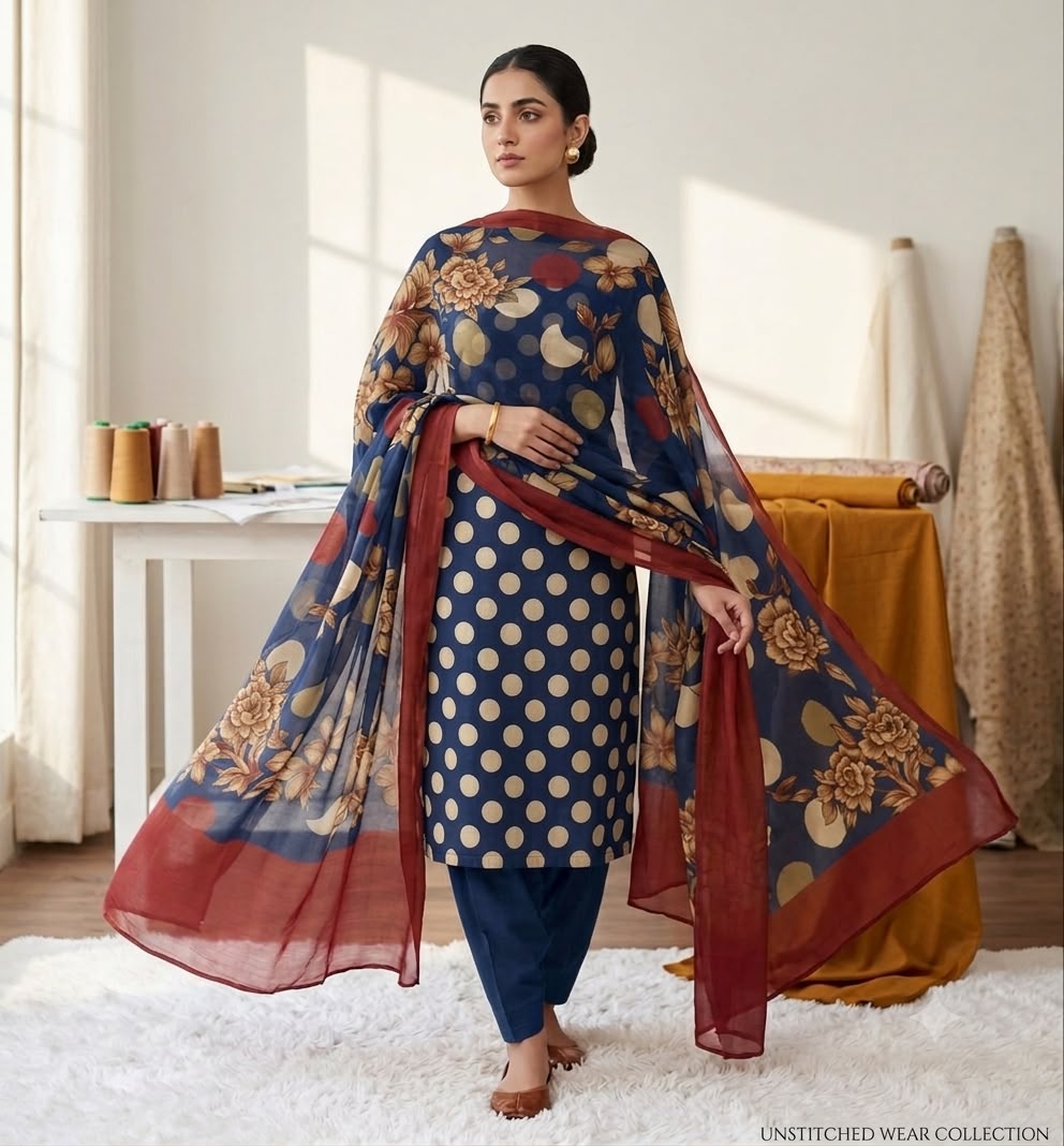 *SUMMER COLLECTION*

Variety of Colors & Designs Available
Maria.B/Iznik/ Premium Lawn Suit 3pc