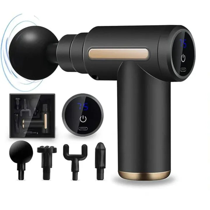 Portable Deep Tissue Massage Gun | Adjustable Speeds | Lightweight, Quiet & Ergonomic