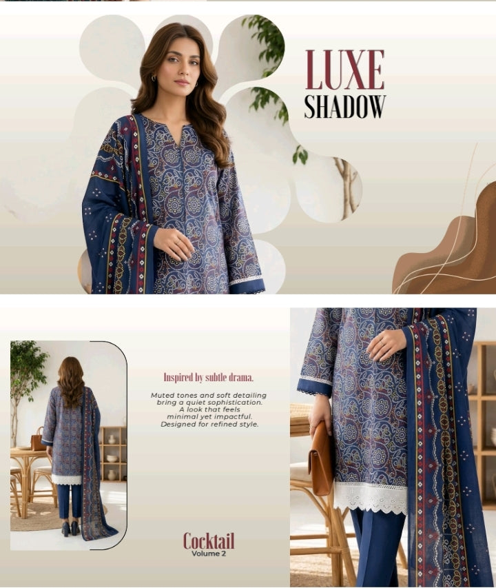 🌸 _LAWN COLLECTION_ 🌸
*Brand Name* MDL (2026)