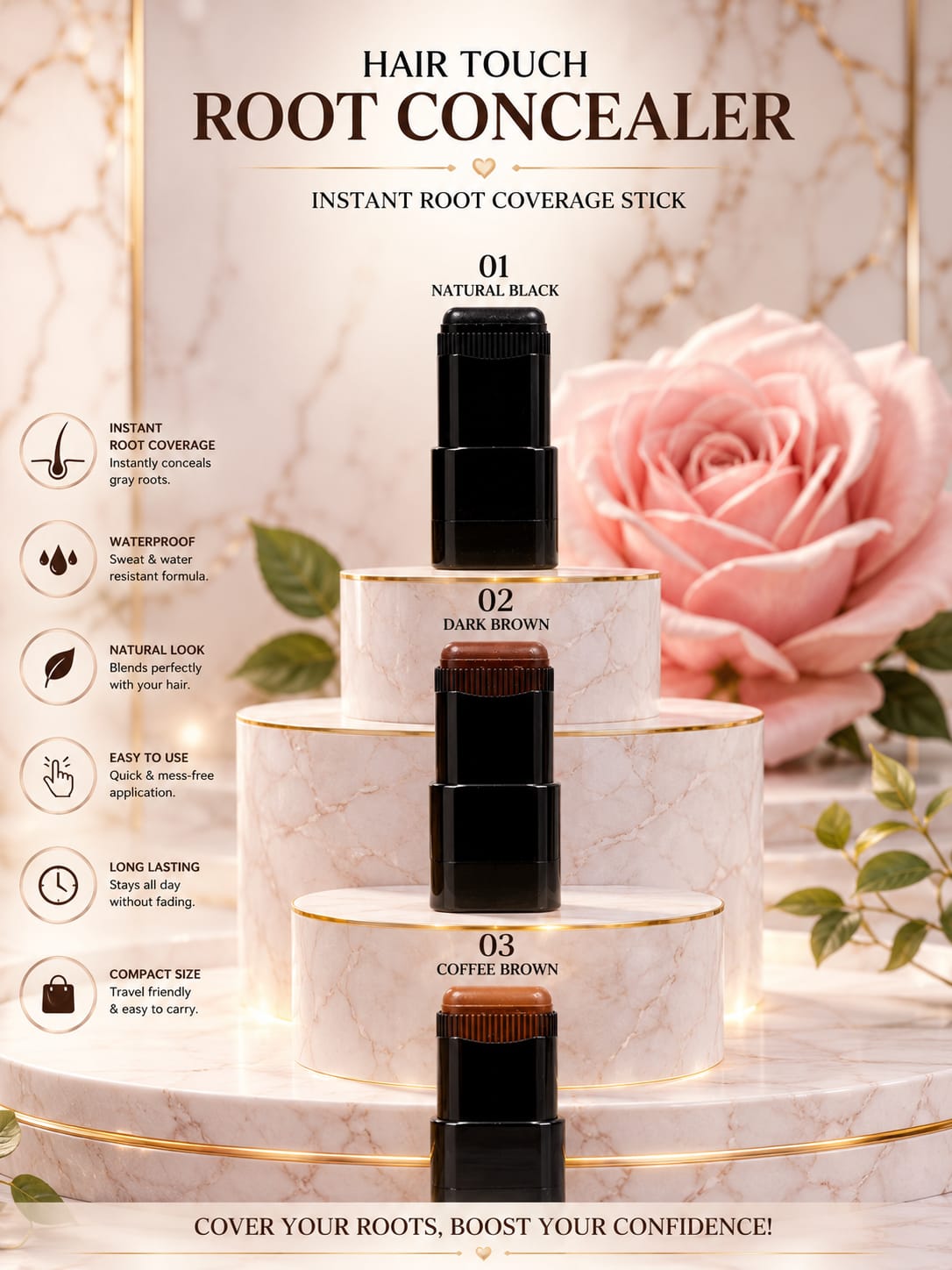 LIJIEYOU Hair Color Stick
3 colors avl