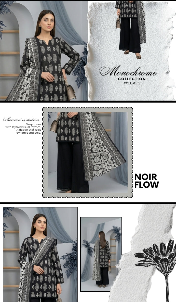 🌸 _LAWN COLLECTION_ 🌸
*Brand Name* MDL (2026)