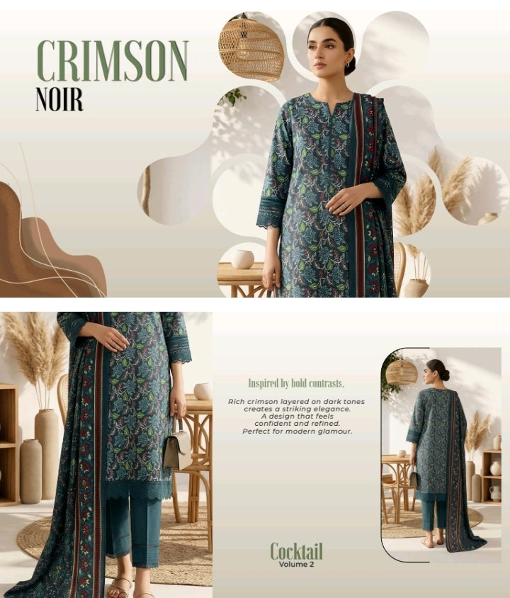 🌸 _LAWN COLLECTION_ 🌸
*Brand Name* MDL (2026)