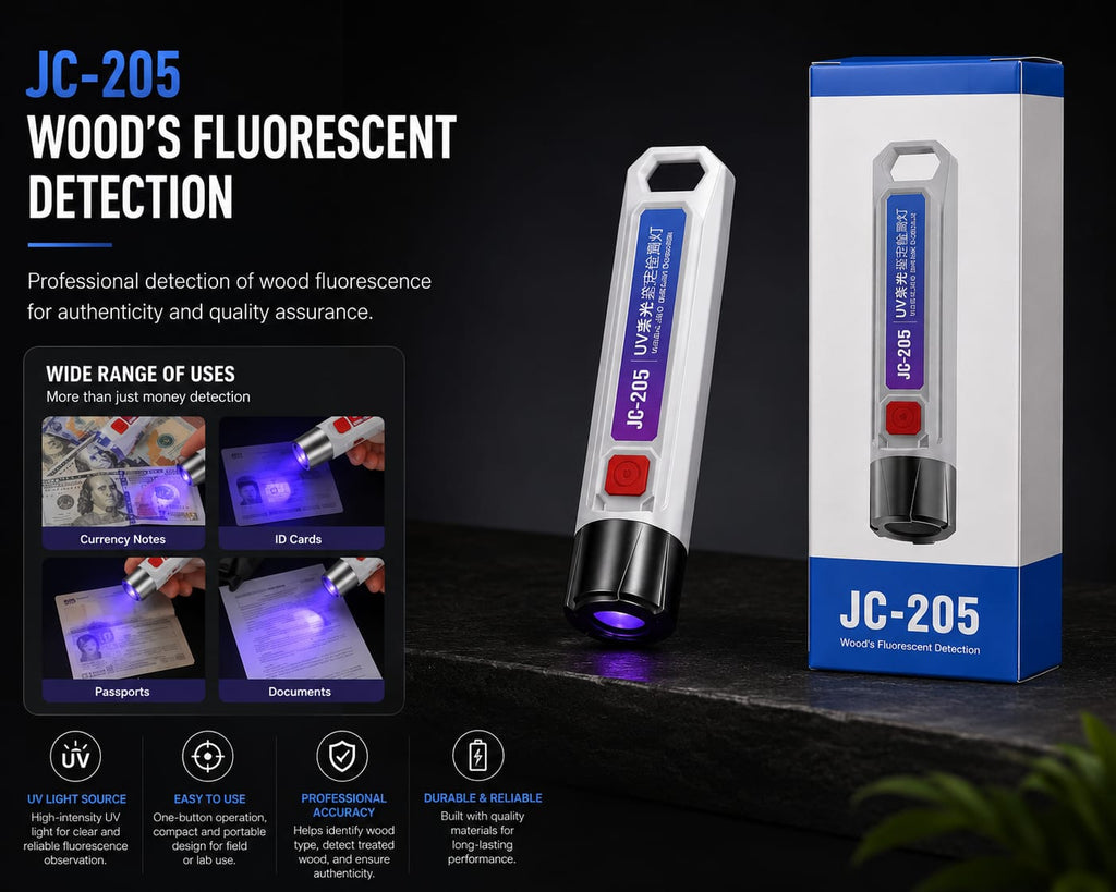 *JC-205 UV Banknote Counterfiet Note Checking Torch*