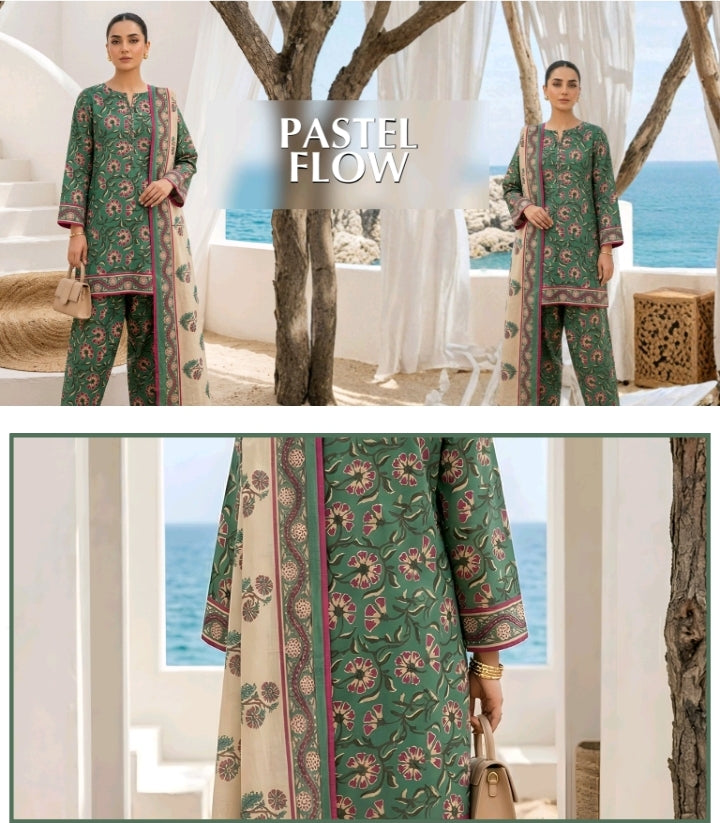 🌸 _LAWN COLLECTION_ 🌸
*Brand Name* MDL (2026)