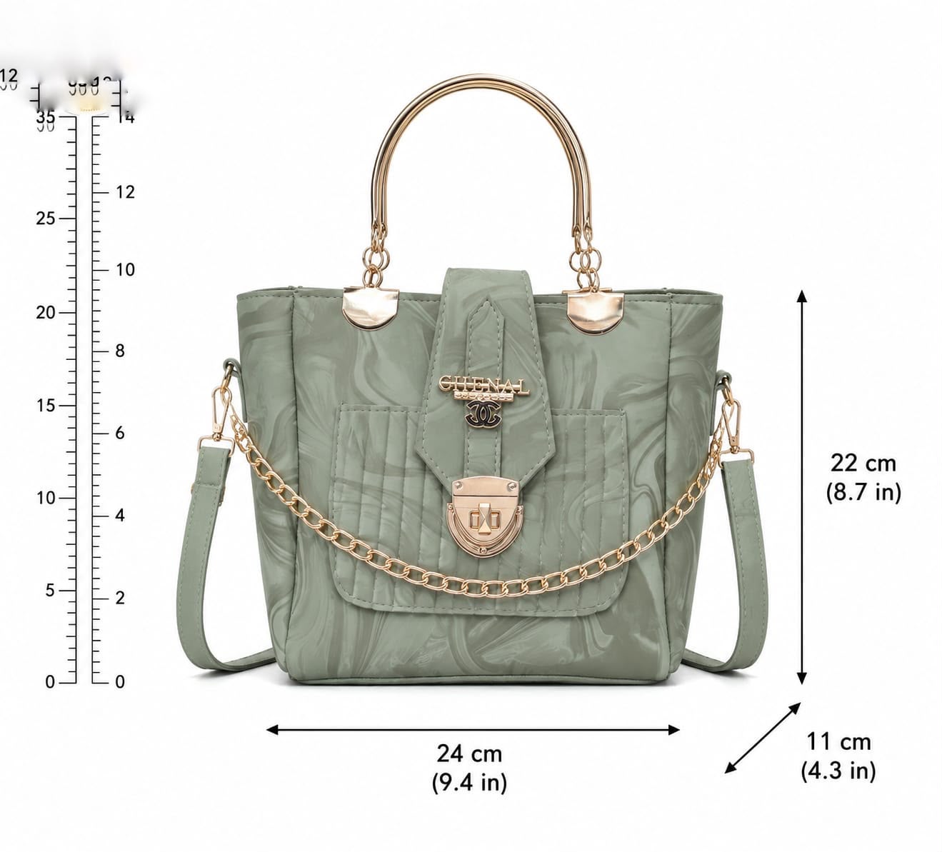 ❤️Chenal Front Lock Cross Body Bag For Girls❤️