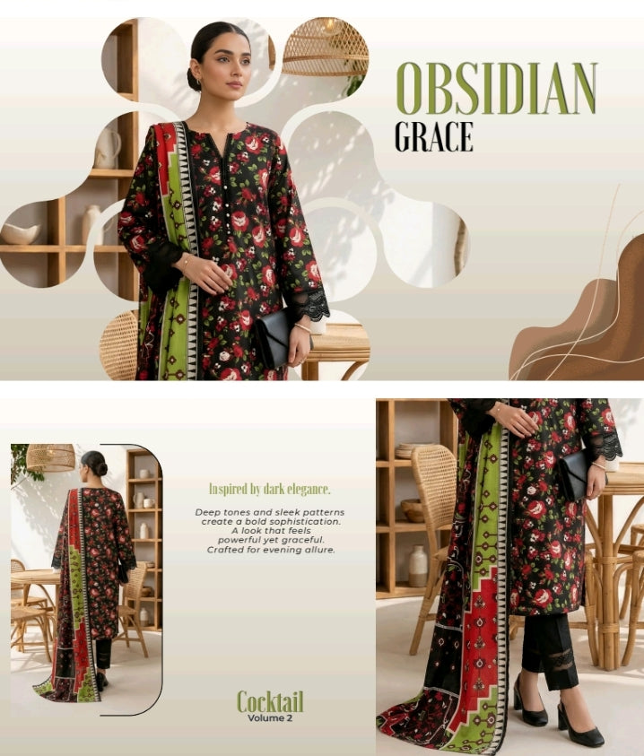 🌸 _LAWN COLLECTION_ 🌸
*Brand Name* MDL (2026)