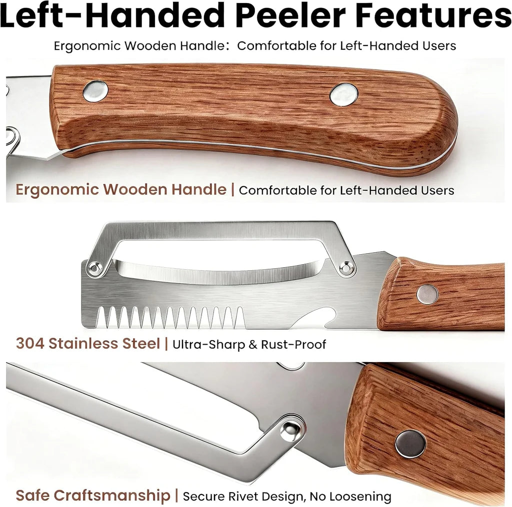 Vegetable Peeler - 3 in 1 Kitchen Knife