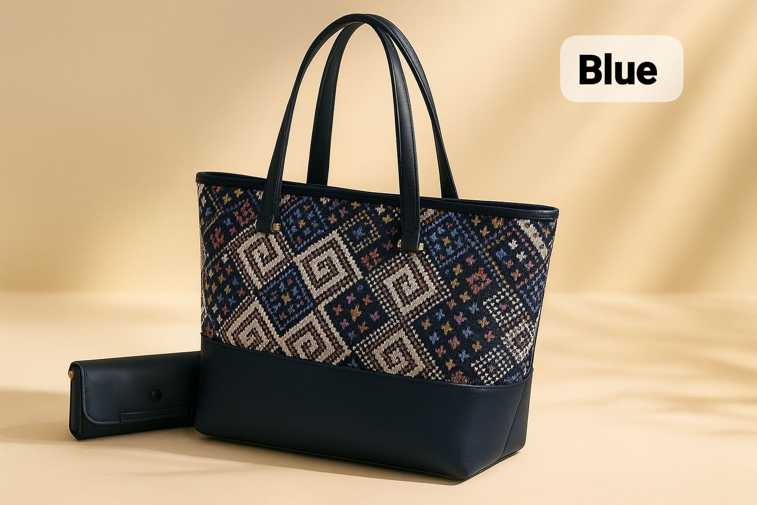 High Quality Printed 2 Piece Tote Bag With Wallet

Material Canvas And Regzine