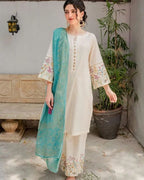 PARTY SUIT WORN BY NEELUM MUNIR
Unstitch Replica

FABRIC
Shirt: ORGANZA
Dupatta: NET
Trouser: MALAI