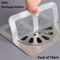 - Pack of 10pcs Sink Drainage Stickers Pack