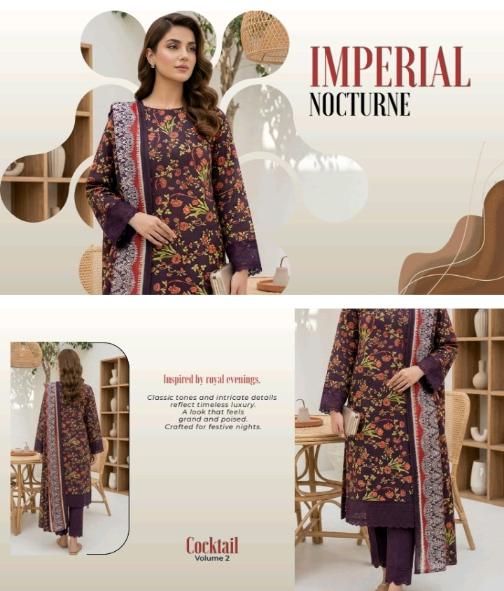 🌸 _LAWN COLLECTION_ 🌸
*Brand Name* MDL (2026)