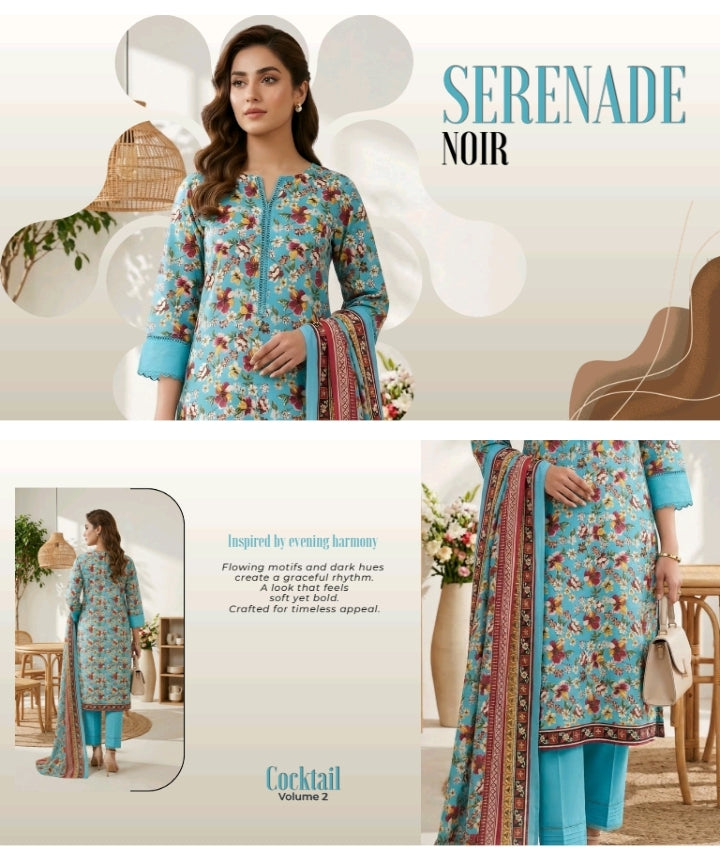 🌸 _LAWN COLLECTION_ 🌸
*Brand Name* MDL (2026)