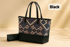High Quality Printed 2 Piece Tote Bag With Wallet

Material Canvas And Regzine